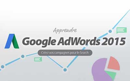 Couverture de Google AdWords 2015 - Créez vos campagnes pour le Search
