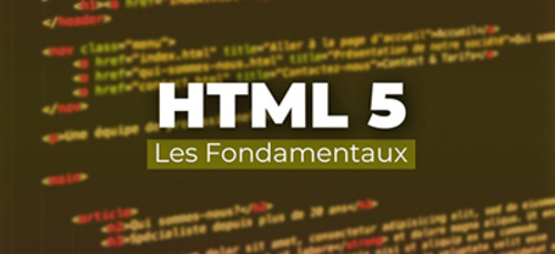 Couverture de HTML 5 - Les fondamentaux