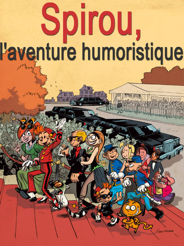 Couverture de Spirou, l'aventure humoristique