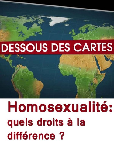 Couverture de Le Dessous des cartes - Homosexualité : quels droits à la différence ?