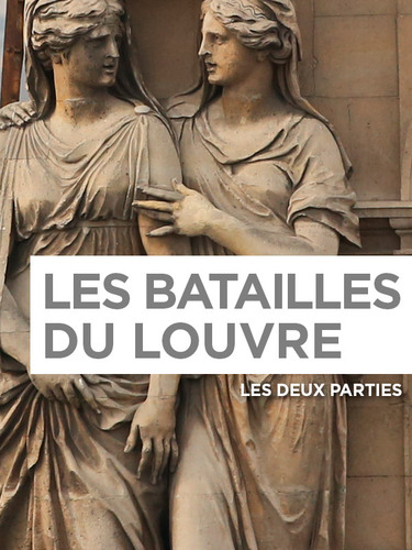 Couverture de Les Batailles du Louvre